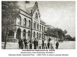 Deutsch Eylau, Kreis Rosenberg Osteroder Straße