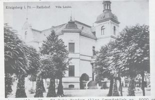 Königsberg (Pr.), Stadtkreis Königsberg Lawsker Allee 70-74 Königsberg, Ratshof,  Lawsker Allee,  Villa Louise  Königsberg, Stadtteil Amalienau