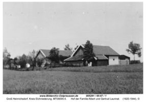 Groß Heinrichsdorf, Ort, Kreis Elchniederung 