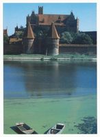 Marienburg, Westpr., Kreis Marienburg Marienburg i. Westpr., Die Marienburg von der Nogatseite XXVI Marienburg, Schloß
