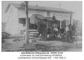 Kuckerneese, Ort, Kreis Elchniederung Lappiener Straße