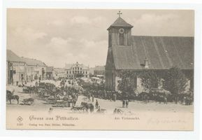 Schloßberg, Kreisstadt, Kreis Schloßberg Pillkallen Kr. Schlossberg, Am Viehmarkt 