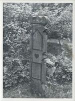 Königsberg (Pr.), Stadtkreis Königsberg Königsberg (Pr.), Freilichtmuseum Tiergarten, Grabstele Alltagskunst und Gebrauchsgegenstände in Ostpreußen