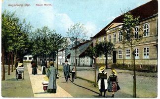 Angerburg Kr. Angerburg, Stadt, Kreis Angerburg Neuer Markt  