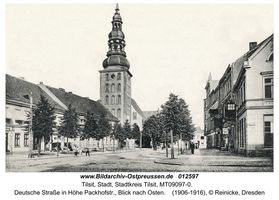 Tilsit, Stadt, Stadtkreis Tilsit Deutsche Straße