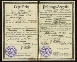 Johannisburg, Kreis Johannisburg Johannisburg, Lehrbrief Fritz Henseleit Johannisburg (Kreis), nicht verortete Bildmotive