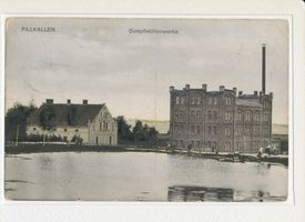 Schloßberg, Kreisstadt, Kreis Schloßberg Pillkallen Kr. Schlossberg, Mühlenteich mit Kalgerscher Mühle, Inhaber: Franz Wien II Пиллкаллен, уезд Шлоссберг, мельничный пруд с мельницей Кальгера, владелец: Франц Вин, II