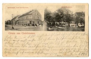 Gumbinnen, Stadt, Kreis Gumbinnen Gartenstraße Gumbinnen, Gartenstraße, Ecke Sodeikenstraße 
