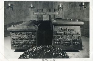 Hohenstein Kr. Osterode, Stadt, Kreis Osterode Hohenstein i. Ostpr., Reichsehrenmal Tannenberg, Gruft III Hohenstein, Tannenberg-Nationaldenkmal