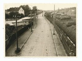 Tilsit, Stadt, Stadtkreis Tilsit Yorkstraße Tilsit, Blick vom Viadukt nach Norden 