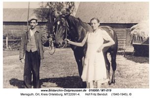 Mensguth Dorf, Kreis Ortelsburg  