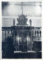 Assaunen, Kreis Gerdauen Assaunen, Kirche, Altar 