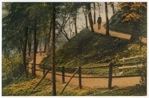 Preußisch Holland, Stadt, Kreis Preußisch Holland Preußisch Holland, Teil der Schloßpromenade 