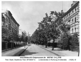 Tilsit, Stadt, Stadtkreis Tilsit Lindenstraße