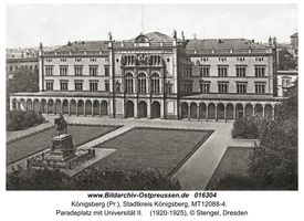 Königsberg (Pr.), Stadtkreis Königsberg Paradeplatz 1