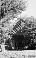 Brodowen, Kreis Lyck Brodowen, Hölzernes Bauerngehöft - Torbau I 