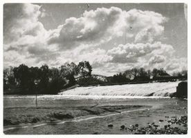 Haselberg (Ostpr.), Kreis Schloßberg Haselberg, Mühlenstauwerk Хазельберг, мельничная запруда