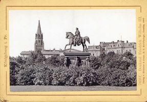 Königsberg (Pr.), Stadtkreis Königsberg Paradeplatz Königsberg (Pr.), Friedrich Wilhelm III Denkmal XI Кёнигсберг (Пр.), памятник Фридриху Вильгельму III, XI