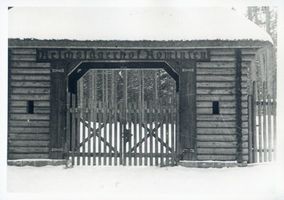 Reichsjägerhof, Kreis Goldap Reichsjägerhof, Eingangstor 