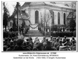 Kuckerneese, Ort, Kreis Elchniederung Am Markt