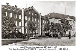 Tilsit, Stadt, Stadtkreis Tilsit Angerpromenade 19-20