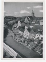 Heilsberg Kr. Heilsberg, Stadt, Kreis Heilsberg Heilsberg, Schloß, Blick vom Schloßturm auf die Stadt 
