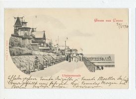 Cranz Kr. Samland, Ort, Kreis Samland Cranz Kr. Samland, Strandpromenade XX Cranz, Strandpromenade