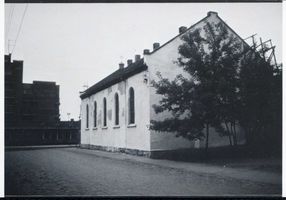 Memel, Stadt, Stadtkreis Memel Baakenquerstraße Memel, Apostolische Kirche, jetzt Katholische Kirche Мемель, апостольская церковь, ныне католическая церковь