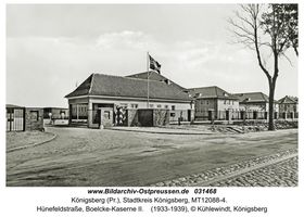 Königsberg (Pr.), Stadtkreis Königsberg Hünefeldstraße 2  