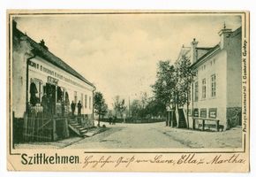 Wehrkirchen, Ort, Kreis Goldap Szittkehmen, Geschäftshaus 