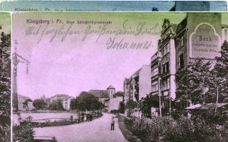 Königsberg (Pr.), Stadtkreis Königsberg Schlossteichpromenade