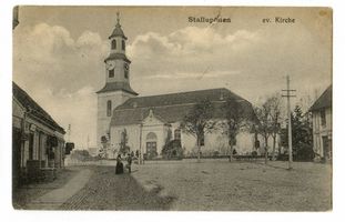 Ebenrode, Stadt, Kreis Ebenrode Ebenrode fr. Stallupönen, Ev. Kirche II 