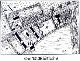 Klein Rädtkeim, Kreis Gerdauen Klein Rädtkeim, Gut Klein Rädtkeim (Zeichnung) 