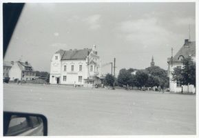 Angerapp, Stadt, Kreis Angerapp Kirchenstraße Angerapp, Kirchenstraße, Marktecke 
