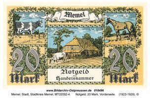 Memel, Stadt, Stadtkreis Memel 