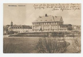 Christburg Kr. Stuhm, Ort, Kreis Stuhm Christburg Kr. Stuhm, Stadtschule Кристбург, р-н Штум, городская школа