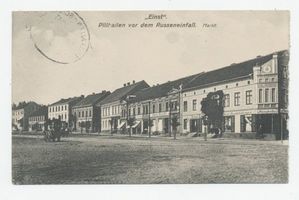 Schloßberg, Kreisstadt, Kreis Schloßberg Pillkallen Kr. Schlossberg, Markt vor dem Russeneinfall Пиллкаллен, р-н Шлоссберг, рыночная площадь до русского вторжения