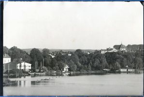 Osterode (Ostpr.), Kreis Osterode Osterode (Ostpr.), Blick auf die Stadt über den Drewenzsee Osterode, Stadtmotive