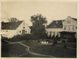 Glaubitten, Kreis Rastenburg Glaubitten, Gutshaus, Parkseite Глаубиттен, господский дом, сторона парка