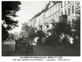 Tilsit, Stadt, Stadtkreis Tilsit Clausiusstraße