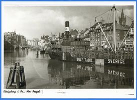 Königsberg (Pr.), Stadtkreis Königsberg Fischmarkt Königsberg (Pr.), Am Pregel mit Fischmarkt II Königsberg, Pregel