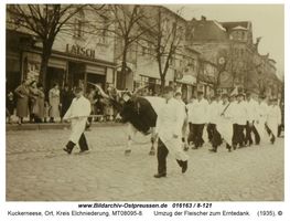 Kuckerneese, Ort, Kreis Elchniederung Am Markt