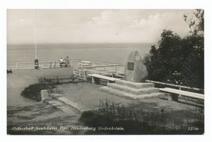 Neuhäuser, Kreis Samland Neuhäuser, Hindenburg Gedenkstein 