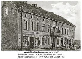 Breitenstein (Ostpr.), Ort, Kreis Tilsit-Ragnit  