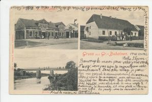 Waldhausen Kr. Insterburg, Ort mit Domäne und Strommeisterei, Kreis Insterburg 