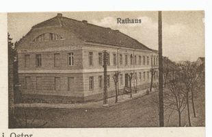 Ragnit, Kreis Tilsit-Ragnit Ragnit, Rathaus 