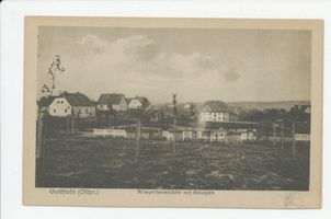 Guttstadt, Kreis Heilsberg Guttstadt, Kriegerheimstätte mit Anlagen 