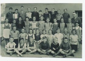 Metgethen, Ort und Bahnstation, Stadtkreis Königsberg Metgethen, Volksschule, Geburtsjahrgang 1930 