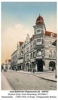 Deutsch Eylau, Kreis Rosenberg Karl-Freyburger-Straße (fr. Kaiserstraße)