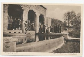 Königsberg (Pr.), Stadtkreis Königsberg Königsberg, Kaskaden am Schloßteich XX Königsberg, Schloßteich